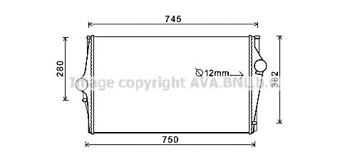 AVA QUALITY COOLING tarpinis suslėgto oro aušintuvas, kompresorius VO4151